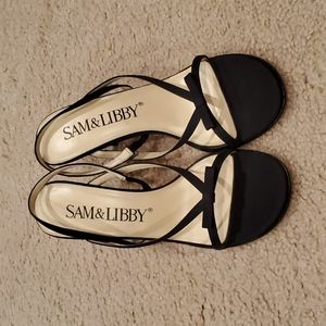 Sam and libby black heels